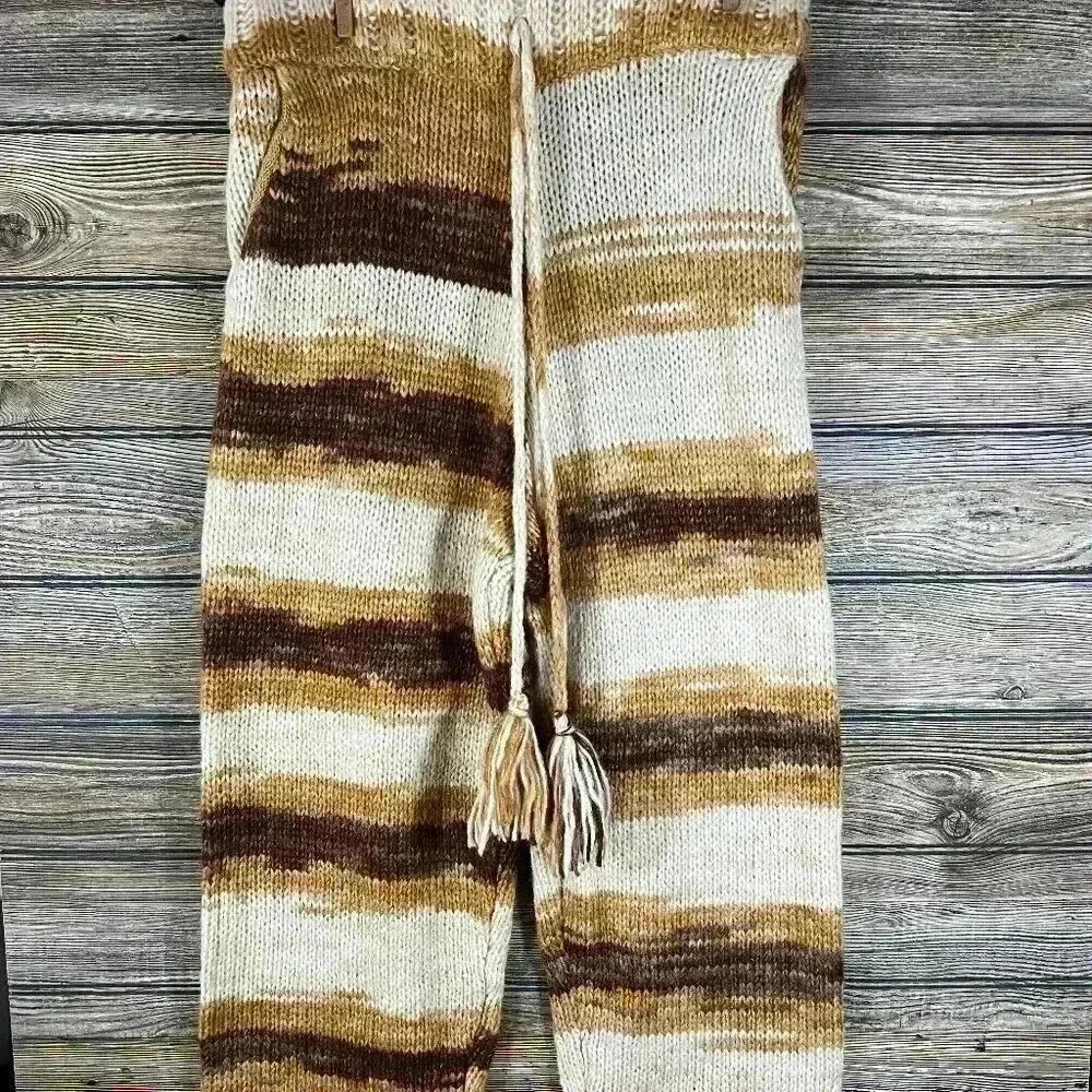 Cozy Life MOON RIVER Knitted Sweater Pants Size M